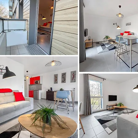 Lumineux Avec Balcon * גרנובל